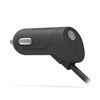 Puregear 2.4a Car Charger For Apple Lightning Devices (12w) - Black Image 1