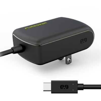 Puregear 15 watt 3 amp Wall Charger For Usb Type C Devices - Black
