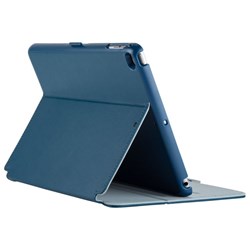 Apple Compatible Speck Products Stylefolio Case - Deep Sea Blue and Nickel Gray  70873-B901