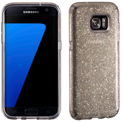 Samsung Speck Products Candyshell Clear Glitter Case - Onyx Gold Glitter  75868-5637