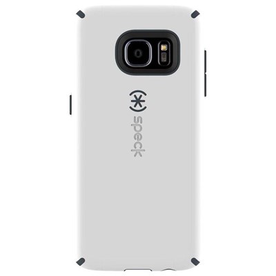 Samsung Speck CandyShell Rubberized Hard Case - White and Charcoal  75923-B860