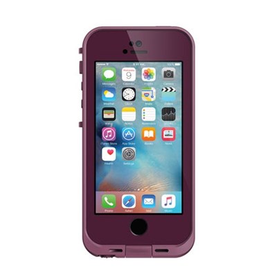 Apple Compatible LifeProof fre Rugged Waterproof Case - Crushed Purple  77-53687