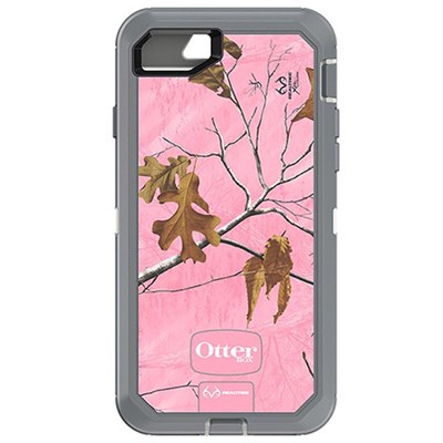 Apple Otterbox Defender Rugged Interactive Case and Holster - RealTree Xtra Pink  77-53929