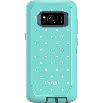 Samsung Otterbox Defender Rugged Interactive Case and Holster - Mint Dot  77-54530