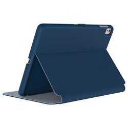Apple Speck Products Stylefolio Case - Deep Sea Blue and Nickel Gray  77233-B901