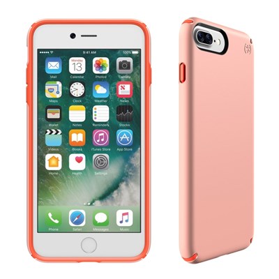 Apple Compatible Speck Products Presidio Case - Sunset Peach And Warning Orange  79980-5730