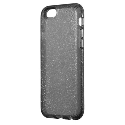 Apple Compatible Speck Products Presidio Clear and Glitter Case - Onyx Black And Gold Glitter  79983-5637