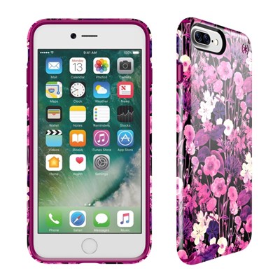 Apple Speck Products Presidio Inked Case - Floweretch Pink Metallic And Magenta Pink  79984-5755