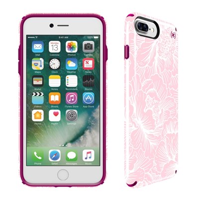 Apple Speck Products Presidio Inked Case - Freshfloral Rose And Magenta Pink  79984-5945