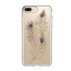 Apple Speck Products Presidio Clear and Print Case - Showyfeather Gold And Clear  79985-5948 Image 3