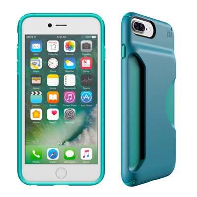 Apple Speck Products Presidio Wallet Case - Mineral Teal And Jewel Teal  88204-5729