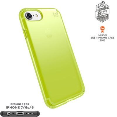 Apple Speck Products Presidio Clear Case - Neon Yellow  88735-6497