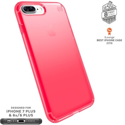Apple Speck Products Presidio Clear Case - Neon Pink  88741-6291