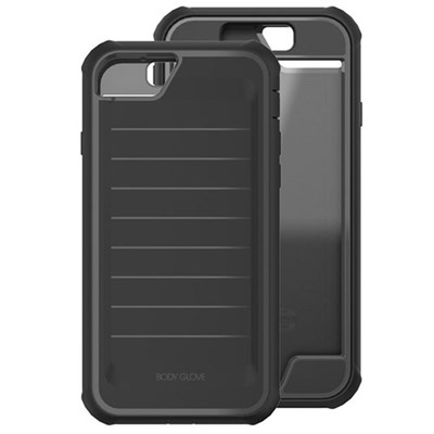 Apple Compatible Body Glove ShockSuit Rugged Case - Black and Charcoal  9577301