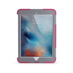 Apple Compatible Griffin Survivor Slim Case - Mineral Gray and Honeysuckle  GB41876