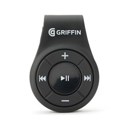 Griffin Bluetooth Headphone Adapter With Complete Play, Volume, And Track Controls (includes Micro Usb Charging Cable) - Black