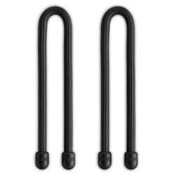 Nite Ize Gear Tie 6 Inch Loopable Twist Tie - 2 Pack Black  GT6-2PK-01