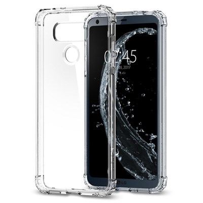 LG Compatible Spigen Crystal Shell Case - Crystal Clear
