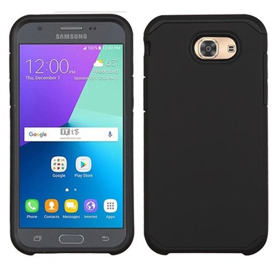 Samsung Compatible Astronoot Phone Protector Cover - Black and Black