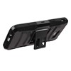 Samsung Armor Style Case with Holster - Black and Black Image 3