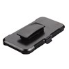 Samsung Armor Style Case with Holster - Black and Black Image 4