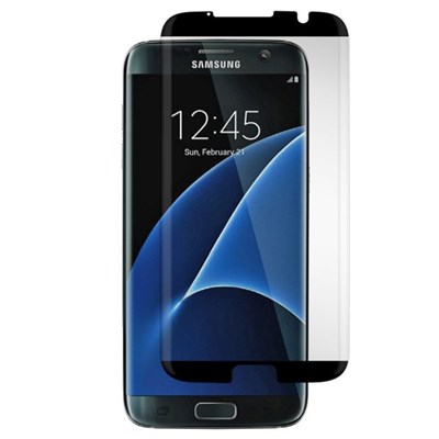 Gadget Guard Black Ice Edition Corning Curved Tempered Glass Screen Guard - Samsung Galaxy S7 Edge  BCBISA000002