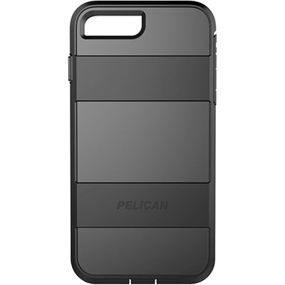 Apple Pelican Voyager Rugged Case With Kickstand Holster And Screen Protector - Black and Black  C24030-000A-BKBK