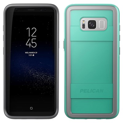 Samsung Pelican Protector Series Case - Aqua and Gray  C29000-000A-AQGY