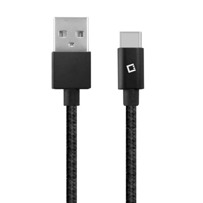 Cellet Usb Type C 4 Foot Charging and Sync Cable - Black  DCATOC20BL
