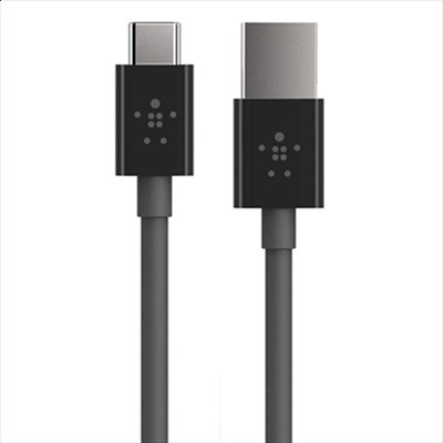 Belkin Charge and Sync USB Type C Cable 4 Foot - Black  F2CU029BT1M-BLK