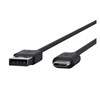 Belkin 6 Foot Charge and Sync Usb Type C Cable - Black  F2CU032BT06-BLK Image 1