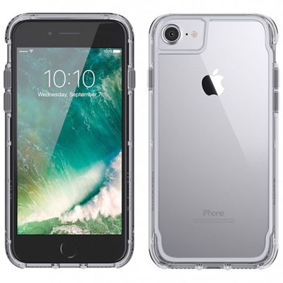 Apple Griffin Survivor Clear Case - Matte Space Gray and Matte Silver  GB42314