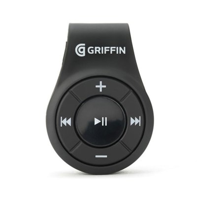 Griffin Bluetooth Headphone Adapter With Complete Play, Volume, And Track Controls (includes Micro Usb Charging Cable) - Black