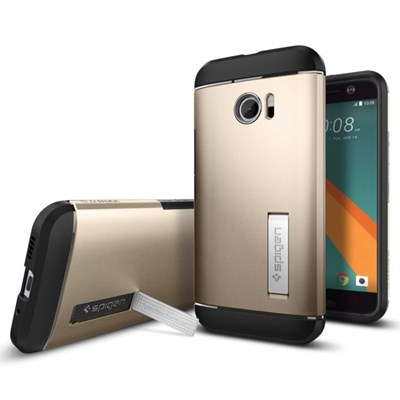 HTC Compatible Spigen SGP Slim Armor Case - Champagne Gold  H09CS20281