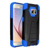 Samsung Compatible HYBRID Combo Cover with Kickstand - Blue and Black  HYBTB-SAMGS7ED-BL Image 3