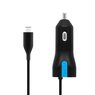 Incipio 15 watt Car Charger For Type C Usb Devices - Black  PW-215