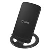 Cellet Adjustable Dual Coil Qi Wireless Charging Stand With Led Power Indicator - Black Image 1
