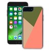 Apple Trident Case Style Series Geometric Phone Case - Peachy Coral  SAI7PZ2 Image 3