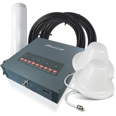 SureCall Force5 Signal Booster Kit with 1 Omni and 2 Dome Antennas