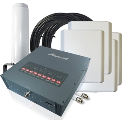 SureCall Force5 Signal Booster Kit with 1 Omni and 4 Panel Antennas