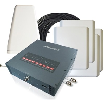 SureCall Force5 Signal Booster Kit with 1 Yagi and 4 Panel Antenna
