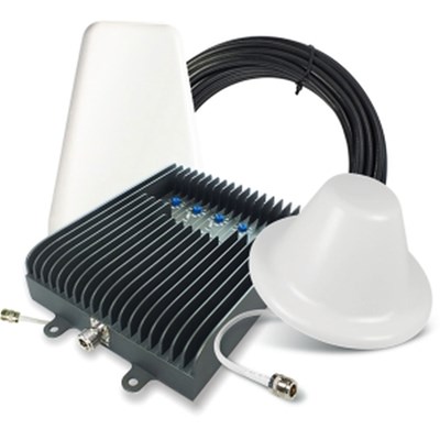 Surecall Fusion5s Cellular Signal Booster Kit with Yagi and Dome Antenna