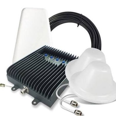 Surecall Fusion5s Cellular Signal Booster Kit with Yagi and 2 Dome Antennas