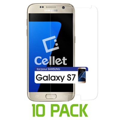 Cellet Premium Tempered Glass Screen Protector 10 Pack  SGSAMS710