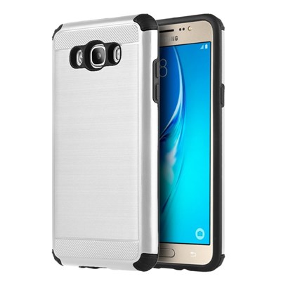 Luxmo Silkee Armor Anti-Shock TPU Hybrid Case - Silver