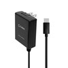 Cellet High Powered Travel Charger For Usb Type C Devices (15w/3a) With Folding Charger Blades - 5 Ft Cord - Black Image 2