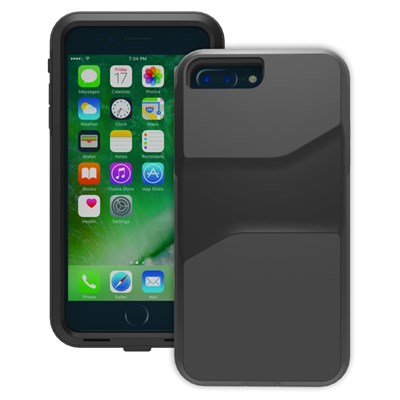 Trident Case Warrior Series Phone Case - Matte Black and Gadget Guard Black Ice Combo