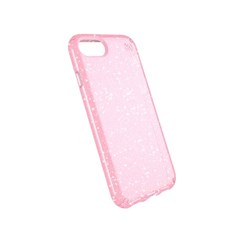 Apple Compatible Speck Products Presidio Clear and Glitter Case - Bella Pink and Gold Glitter  103109-6603