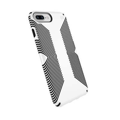 Apple Compatible Speck Products Presidio Grip Case - White And Black  103122-1909