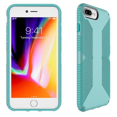Apple Speck Products Presidio Grip Case - Surf Teal and Mykonos Blue  103122-6599